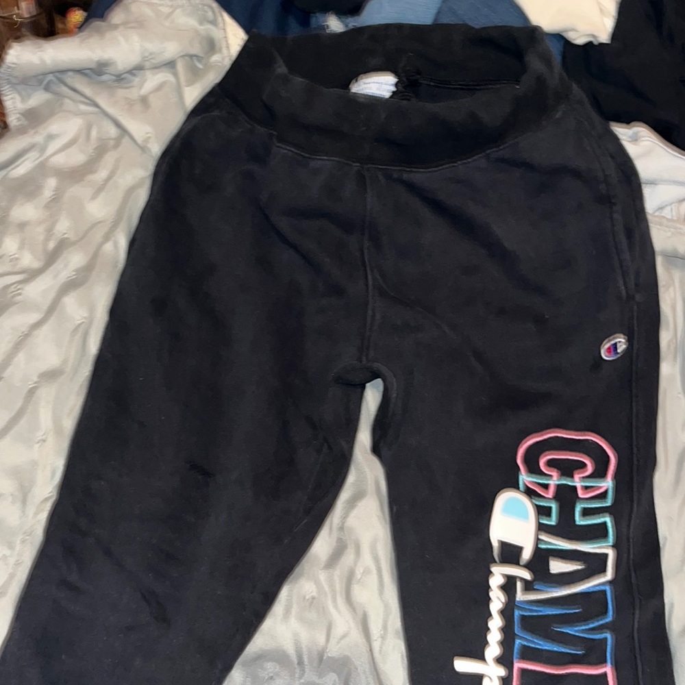 champion sweat pants, size medium.